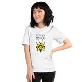 beesley bop mascot white background tshirt for electric blue bee bop