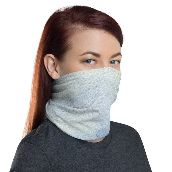 Light Blue Watercolor Dreams Neck Gaiter and Face Mask