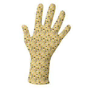 Happy Sushi Yellow Gloves