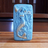 Mermaid and Seashells Plumeria Scented Goat's Milk Soap