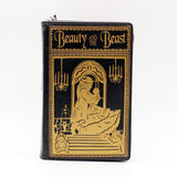 black and gold pleather clutch handbag beauty and the beast dancing
