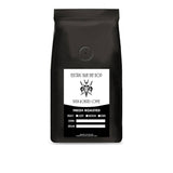 turtle flavored coffee in a black bag