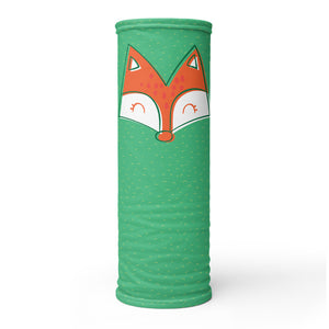 Orange Fox Face and Neck Gaiter