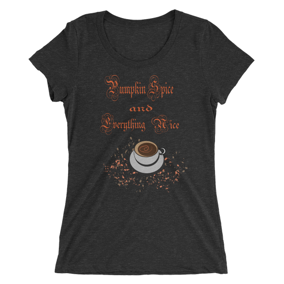 Pumpkin Spice Ladies' short sleeve t-shirt