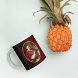 satans cups portrait of Pope Clement VIII with a pineapple, a symbol of hospitality