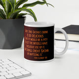 Satan's Drink Coffee Mug