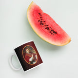 Satans cup beside a watermelon