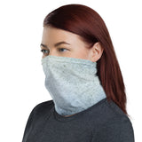 Light Blue Watercolor Dreams Neck Gaiter and Face Mask