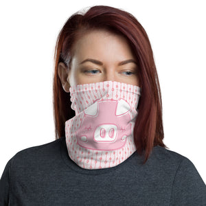 Pink Pig Face and Neck Gaiter