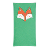 Orange Fox Face and Neck Gaiter