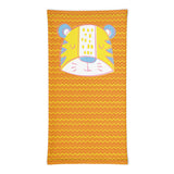 Yellow Tiger Face and Neck Gaiter