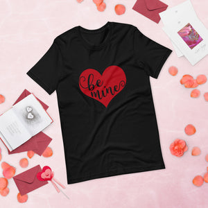 Be Mine Red heart black shirt for Valentines Day